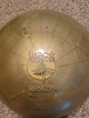 Bola de boliche Roto Grip Golden Globe RG8G2189 poliéster 16 libras pequeña grieta Foto 1 de 4
