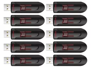 Confezione 10 SanDisk Cruzer Glide 16GB Penna Flash Drive Thumb Stick Memoria USB 3.0 Lotto - Foto 1 di 4