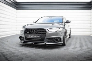 Frontlippe V.1 für Audi S6 / A6 S-Line 4G / C7 Facelift Frontspoiler Maxton ABE - Bild 1 von 5