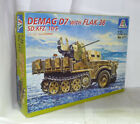 Demag D7 With Flak 38 Sd.Kfz. 10/5 (Italeri N.371) Scala 1:35 Model Kit Plastica