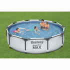 Steel Pro Max Frame Pool Set, redondo, con bomba de filtro 305 x 76 cm