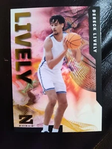 Dereck Lively 2023 SkyBox Metal Universe Champions Z-Force Z-11 Mavericks - Picture 1 of 2