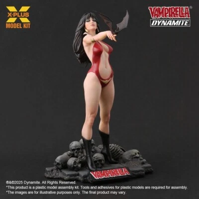 PREORDER NOVEMBER 2025 VAMPIRELLA JOSE GONZALEZ MODEL KIT 3.0 1/8 23 cm X-PLUS - Bild 1 von 4