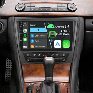 Android 14 Autoradio Für Mercedes Benz CLS E-Class W211 W219 GPS WIFI RDS 4+64GB - Bild 1 von 14