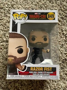 Funko POP Pop! Marvel: pugno da rasoio Shang Chi s nuovo/danneggiato scatola - Foto 1 di 6