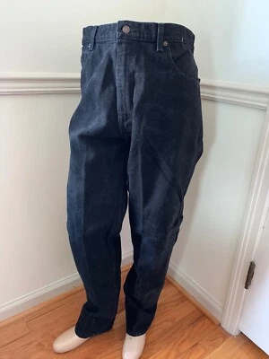 LEVI 550 Men RELAXED Black JEANS Cotton 5-Pocket Vintage meas. 39x33 --Tag 40x32 - Image 1 of 4