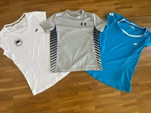 3x Sport Shirt Girls BABOLAT UNDER ARMOUR Gr.S - Bild 1 von 7