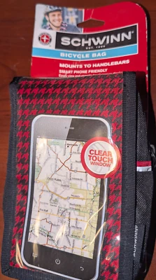 Nuevo Schwinn SW76736-3 Teléfono Inteligente Bicicleta Bolsa Rojo/Negro Foto 1 de 2
