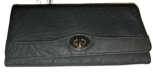 Mundi File Master Damen Geldbörse Clutch Organizer, Schwarz - Bild 1 von 7
