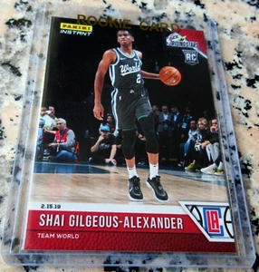 SHAI GILGEOUS ALEXANDER 2018 SP #1 Draft Pick Rookie Card RC Logo /563 Thunder $ - Bild 1 von 2
