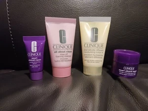 4 Clinique Samples, Smart Clinical Repair, Dramatically Different, Cleanser - Picture 1 of 12