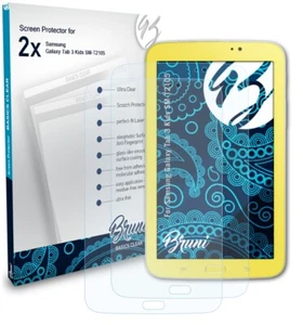 Bruni 2x Pellicola Protettiva per Samsung Galaxy Tab 3 Kids SM-T2105 - Photo 1/4