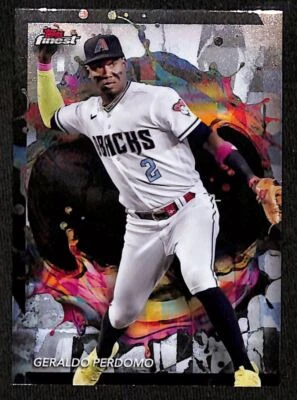 Geraldo Perdomo 2024 Topps Finest Rare Arizona Diamondbacks #217 - Image 1 of 2