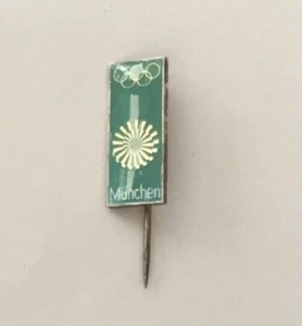 Pin - Anstecknadel - Olympische Spiele 1972 München - Türkis - Bild 1 von 2