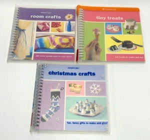 Lot of 3 American Girl Books Tiny Treats Room Crafts Christmas Crafts - Bild 1 von 2
