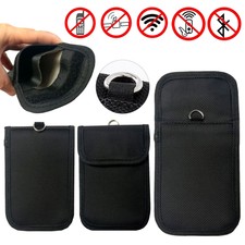 2x  Car Key Fob Signal Blocker Shield Keyless theft Guard Faraday Pouch Bag