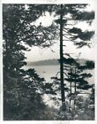 1933 View From The Trails Of The Palisades New York & Hudson River Press Photo