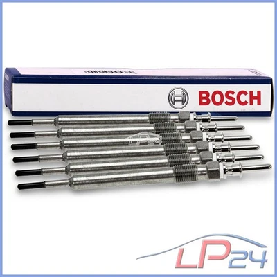 6X BOSCH BOUGIE DE PRÉCHAUFFAGE DURASPEED GLP173 POUR BMW SÉRIE 4 F32 430 435 - Photo 1/4