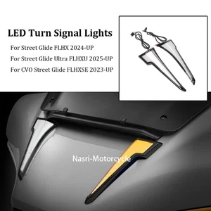 Kit de luz de señal de giro de carenado LED 2024 2025 para Harley Street Glide FLHX - Imagen 1 de 8