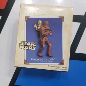 Star Wars Hallmark Keepsake CHEWBACCA & C3PO Empire Strikes Back Nuevo En Caja - Imagen 1 de 7