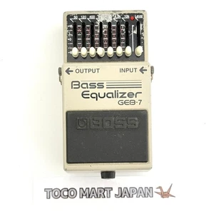 Boss GEB-7 Bass Equalizer Guitar Effect Pedal Used From Japan #0007 - Picture 1 of 10
