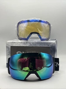 Smith Optics - I/O MAG Snow Goggles Black/ChromaPop Everyday Green Yellow Flash - Picture 1 of 3