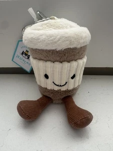 AUTHENTIC Amuseables Coffee-To-Go Bag Charm - Brand New With Tags - Picture 1 of 4