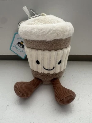 AUTHENTIC Amuseables Coffee-To-Go Bag Charm - Brand New With Tags - Image 1 of 4