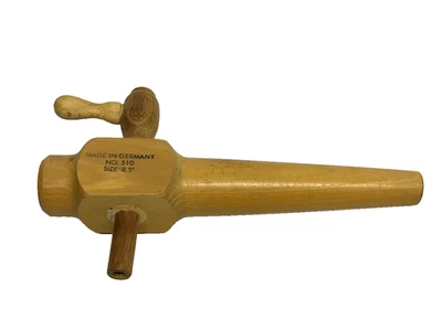 Barrel Keg Tap Wood Wine Whiskey Spigot Spout For Bung Hole 7.5 Inch - Image 1 of 3
