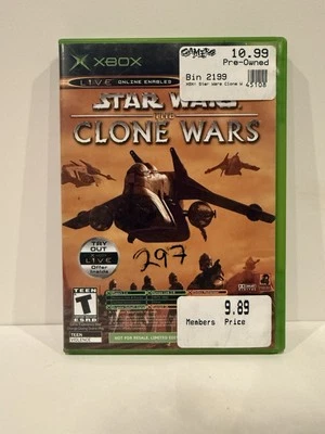 Star Wars: The Clone Wars/Tetris Worlds (Microsoft Xbox, 2003) - CIB Complete - Image 1 of 4