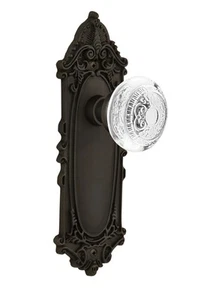 Nostalgic Warehouse VICCED_SD_NK Vintage Crystal Egg and Dart - Picture 1 of 8