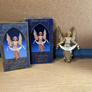 Vintage 1992 Fontanini Nativity Gloria Angel Figurine Italy W Box 52517 Roman - Picture 1 of 7