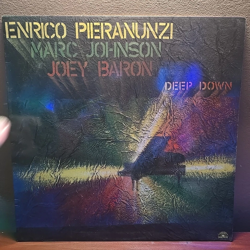 Enrico Pieranunzi,Marc Johnson,Joey Baron-Deep Down-1987 Italian Vinyl Record LP - Image 1 of 4