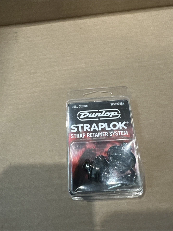 Sistema de retenção Dunlop Straplok Strap SLS1036BN preto níquel - Imagem 1 de 1