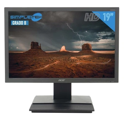 Acer B196WL 19 " 16:9 Bildschirm LCD Monitor Display Kasse DVR PC Computer Starr - Bild 1 von 4