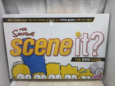 New! 2009 The Simpsons Scene It Board Game ( Factory Sealed) - Image 1 of 4