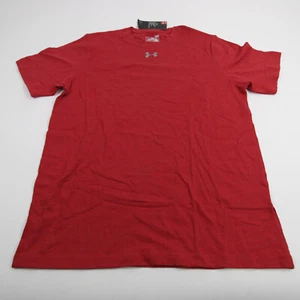 Under Armour HeatGear Short Sleeve Shirt Men's Red New with Tags - Picture 1 of 7