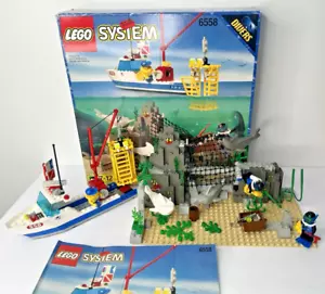 1997 LEGO System Divers Shark Cage Cove Set 6558 (incomplete) - Picture 1 of 12