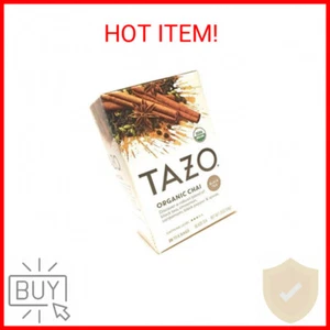 Tazo Organic Chai Black Tea -- 20 Tea Bags - Picture 1 of 2