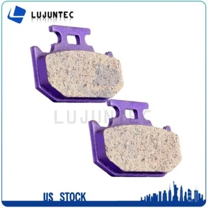 Brake Pads Carbon Fiber Fits Suzuki DR350SE DR650SE Kawasaki KDX200 KLX650R - Picture 1 of 4