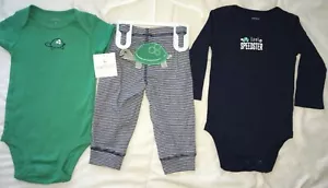 LOT NWT 3 6 Months Carters BABY Boys BODYSUIT TURTLE Butt outfit pants set shirt - Picture 1 of 8