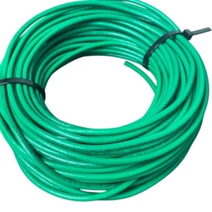 New 25’ Green 10 AWG THHN THWN RoHS Stranded 600V Copper Wire - Cut to Size - Imagen 1 de 3
