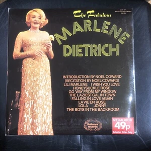 Marlene Dietrich - The Fabulous Marlene Dietrich (Vinyl) - Picture 1 of 7