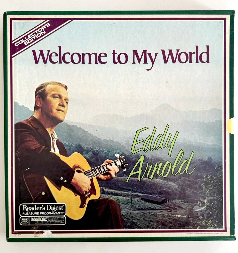 Eddy Arnold Welcome To My World Box Set Vinyl Record 1975 33 12" 6 LP VRG - Image 1 of 1