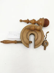 Zapfhahn aus Holz alt antik Fass Bier Schnaps Handarbeit Brauerei Deko - Bild 1 von 8