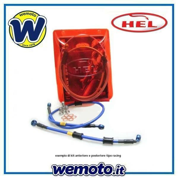 KIT COMPLETO TUBI FRENO TRECCIA - YAMAHA XT 600  2KF  1987-1990 - VARI COLORI - Immagine 1 di 1