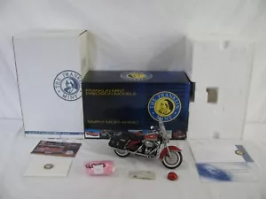 Franklin Mint Diecast 1/10 Scale 1999 Harley Davidson Road King Classic Read! - Picture 1 of 19