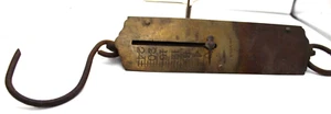 Vintage Fischwaage Morton & Bremner New York 24 Pfund - Bild 1 von 3