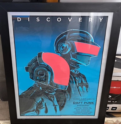 DAFT PARK * 2016 Tim Doyle DISCOVERY POSTER * AP Edition * SIGNED & FRAMED * VGC - Image 1 of 4