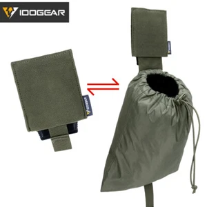 IDOGEAR Tactical Concealed Foldable Dump Pouch MOLLE Drop Pouch Recycling Pouch - Bild 1 von 28